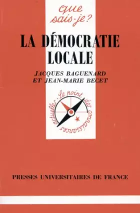 Couverture du produit · La démocratie locale