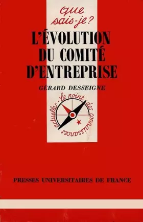 Couverture du produit · L'évolution du comité d'entreprise