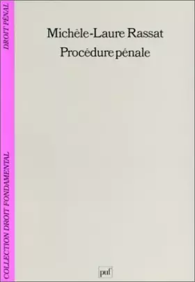 Couverture du produit · Traité de Procédure pénale