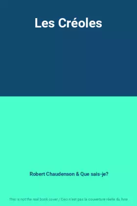 Couverture du produit · Les Créoles