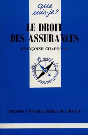 Couverture du produit · Le droit des assurances