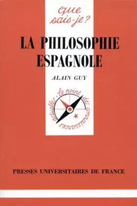 Couverture du produit · La philosophie Espagnole