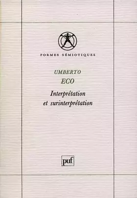 Couverture du produit · Formes sémiotiques