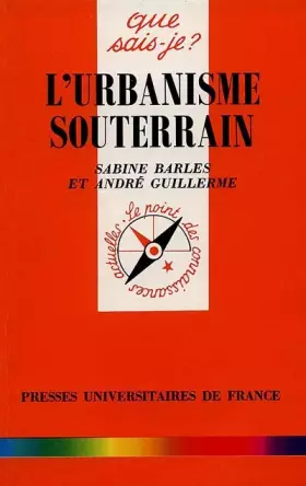 Couverture du produit · L'urbanisme souterrain