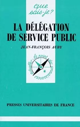 Couverture du produit · La délégation de service public
