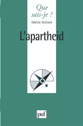 Couverture du produit · L'Apartheid