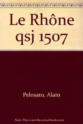 Couverture du produit · Le Rhône