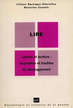 Couverture du produit · Lire : Lecture et écriture