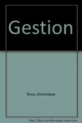 Couverture du produit · Gestion