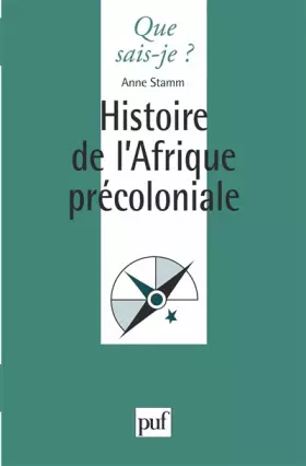 Couverture du produit · Histoire de l'Afrique précoloniale
