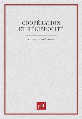 Couverture du produit · Coopération et Réciprocité