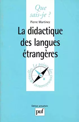 Couverture du produit · La didactique des langues étrangères
