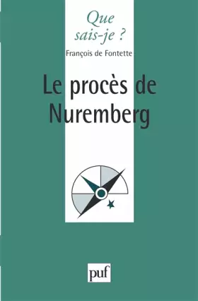 Couverture du produit · Le procès de Nuremberg