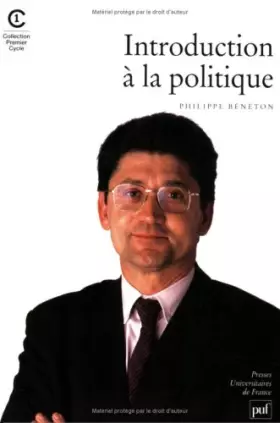 Couverture du produit · Introduction à la politique