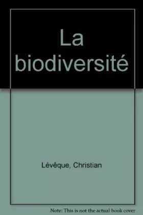 Couverture du produit · La Biodiversité