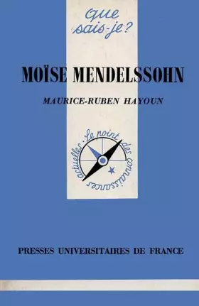 Couverture du produit · Moïse Mendelssohn