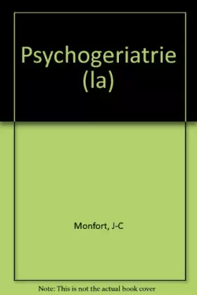 Couverture du produit · La Psychogériatrie
