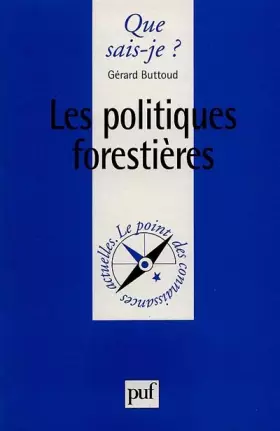 Couverture du produit · Les Politiques forestières
