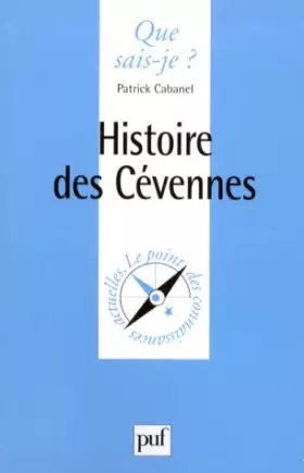Couverture du produit · Histoire des Cévennes