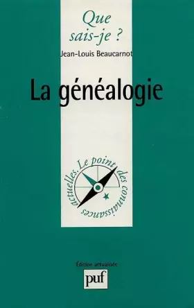 Couverture du produit · La Généalogie