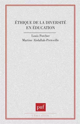 Couverture du produit · Éthique de la diversité et éducation