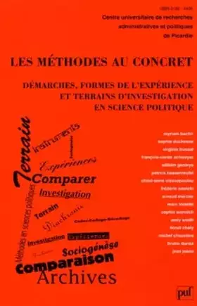 Couverture du produit · Les Méthodes au concret