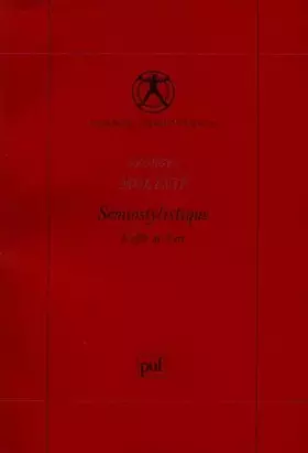 Couverture du produit · Sémiostylistique