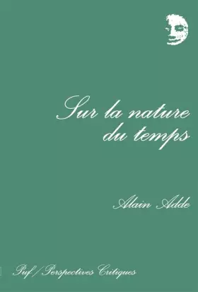 Couverture du produit · Sur la nature du temps