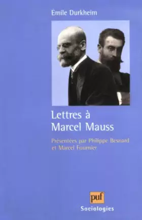 Couverture du produit · Lettres à Marcel Mauss