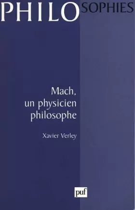 Couverture du produit · Mach : Un physicien philosophe