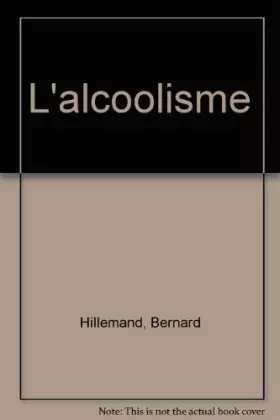 Couverture du produit · L'alcoolisme