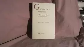 Couverture du produit · George Sand écrivain