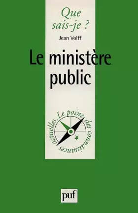 Couverture du produit · Le Ministère Public