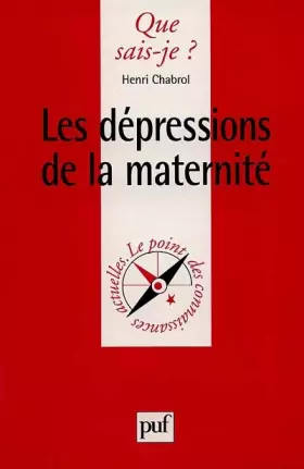 Couverture du produit · Les dépressions de la maternité