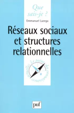Couverture du produit · Réseaux sociaux et structures relationnelles