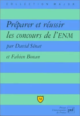 Couverture du produit · Préparer et Réussie les concours ENM