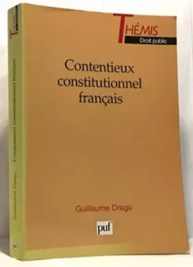 Couverture du produit · Contentieux constitutionnel français