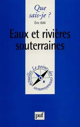 Couverture du produit · Eaux et rivières souterraines