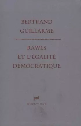 Couverture du produit · Rawls et l'égalité démocratique