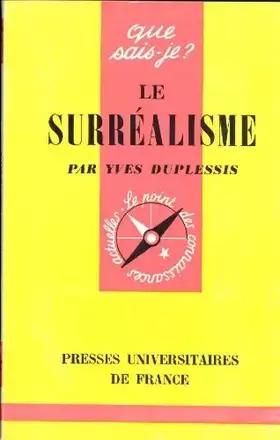 Couverture du produit · Le surréalisme