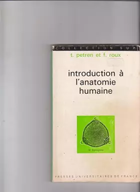 Couverture du produit · Introduction a l'anatomie humaine