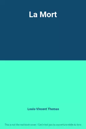 Couverture du produit · La Mort