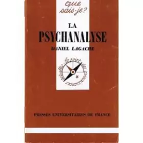 Couverture du produit · LA PSYCHANALYSE