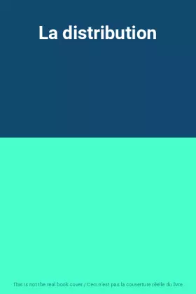 Couverture du produit · La distribution