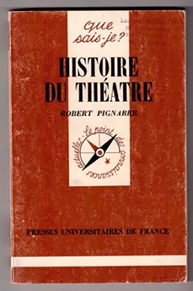 Couverture du produit · Histoire du théâtre