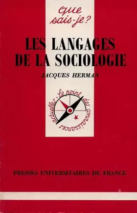 Couverture du produit · Les langages de la sociologie