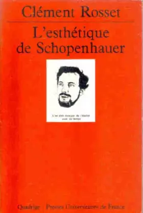 Couverture du produit · L'Esthétique de Schopenhauer