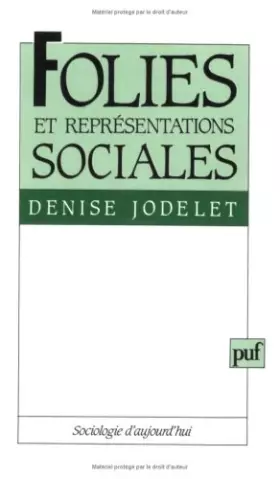 Couverture du produit · Folies et représentations sociales