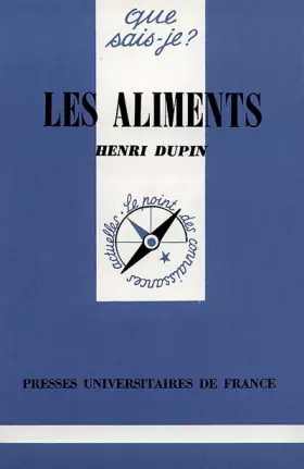Couverture du produit · Les aliments