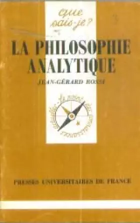 Couverture du produit · LA PHILOSOPHIE ANALYTIQUE